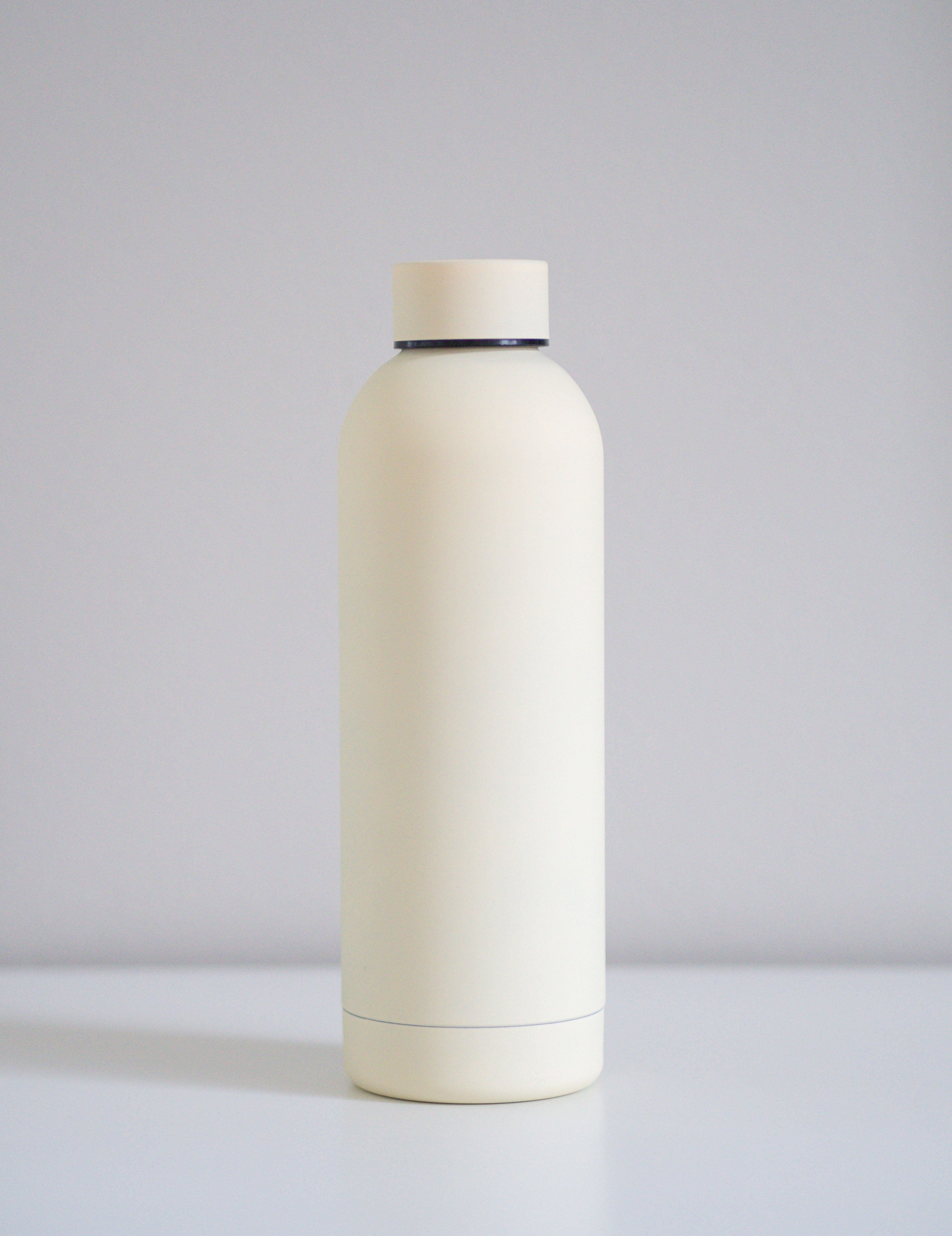 Classic Light Beige Steel Bottle (550ml) – Juomapullokauppa / BottleManiac